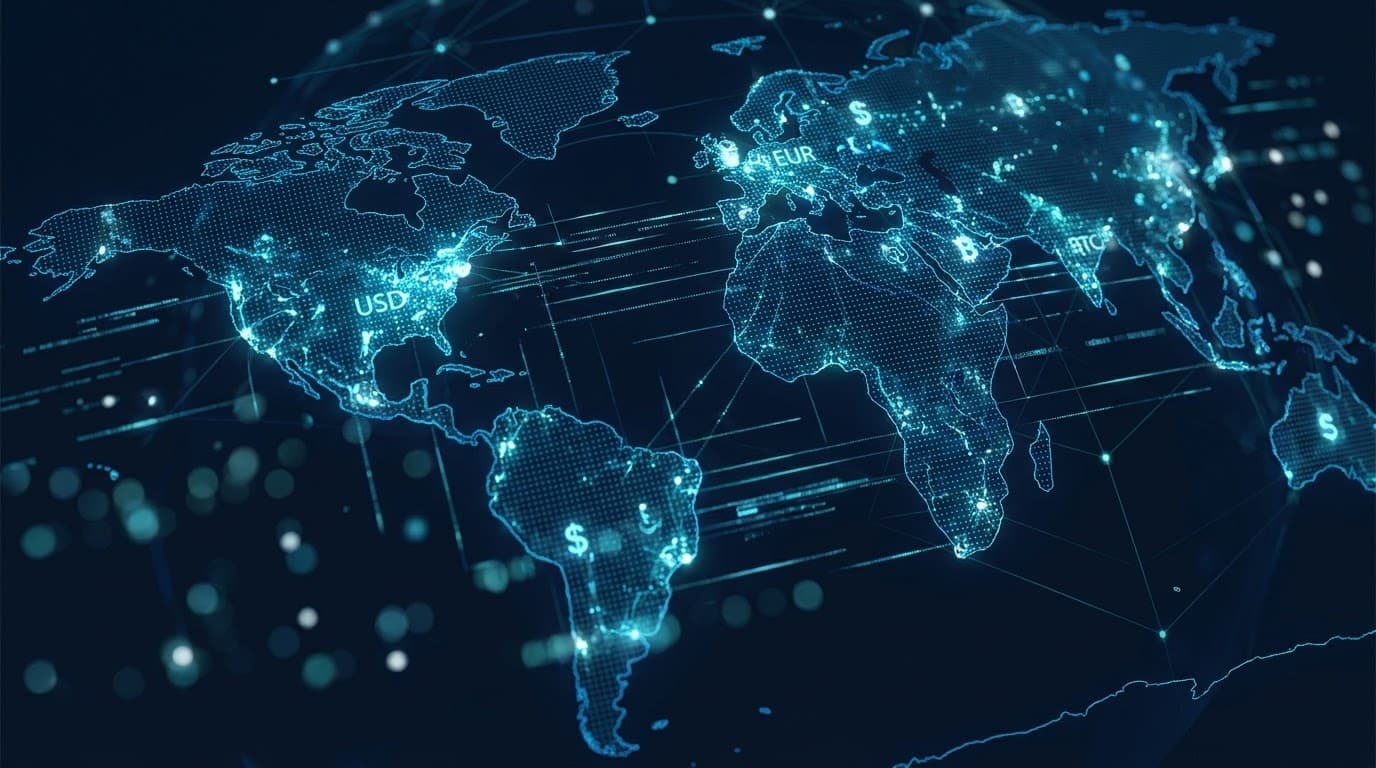 Global payments map